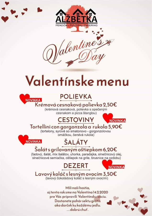 Pizzeria Alzbetka Hotel Strecno Eksteriør billede